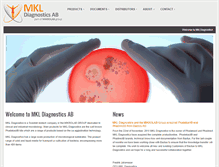 Tablet Screenshot of mkldiagnostics.com